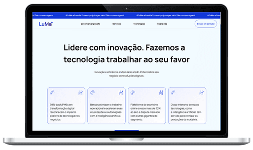 LuMa Website - Software House